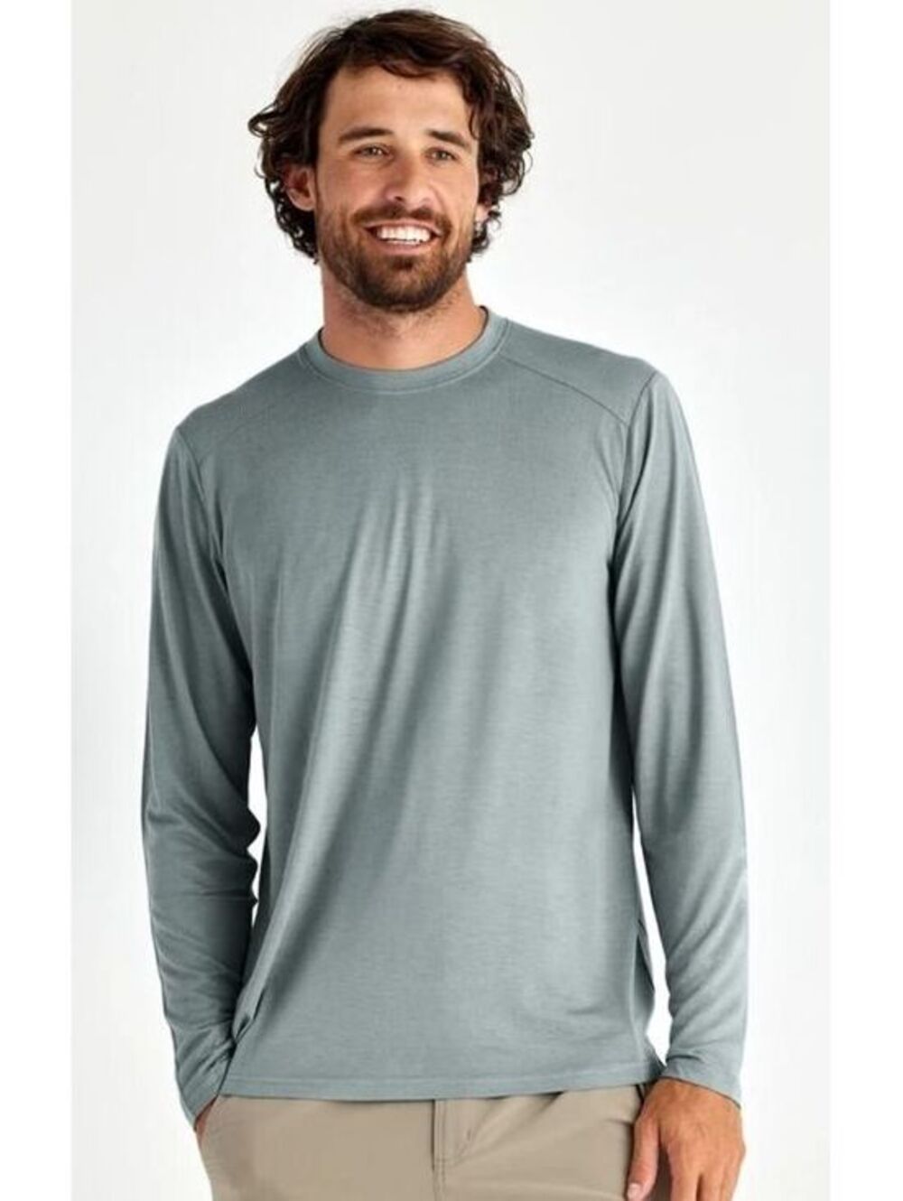 Free Fly Bamboo Shade Long Sleeve Size XXL